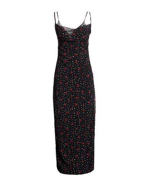Des_phemmes Woman Maxi dress Black Size 6 Polyester