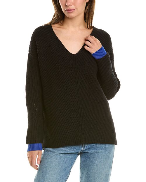 Chunky V-Neck Sweater