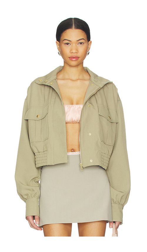 ALL THE WAYS Amadee Jacket in Olive. L. Also in M, S, XL