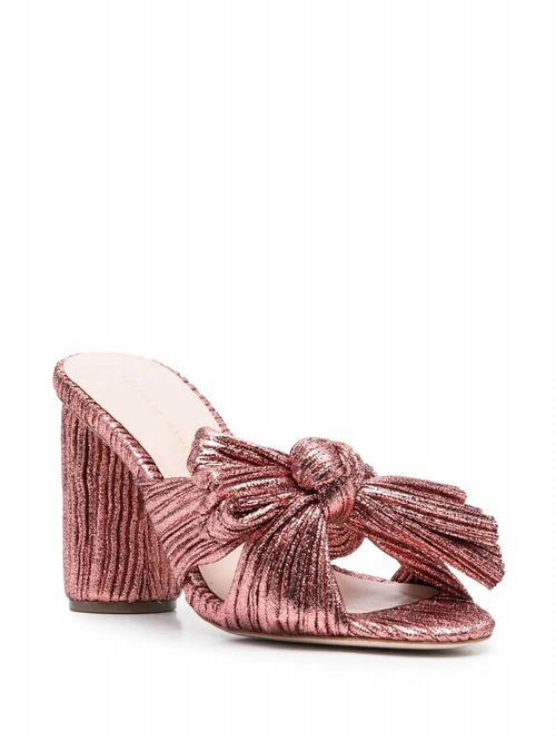 Women's Penny Knot Heel Sandal In Pink