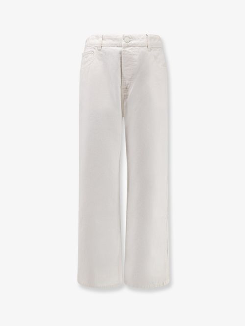 Cotton Trousers — White