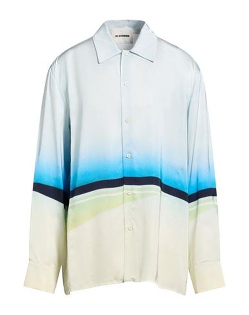 Man Shirt Azure Size 15 ¾ Viscose