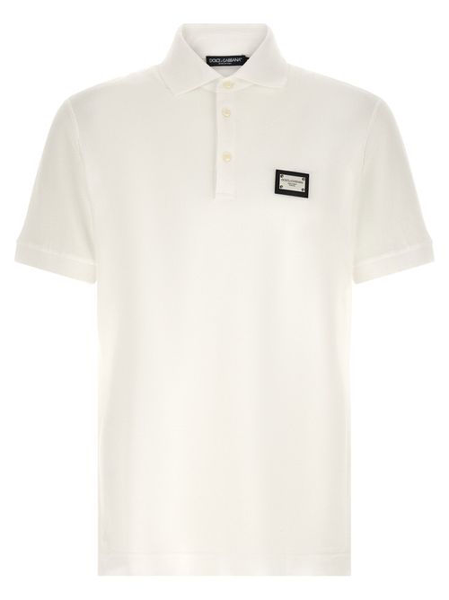 Logo Plate Polo Shirt