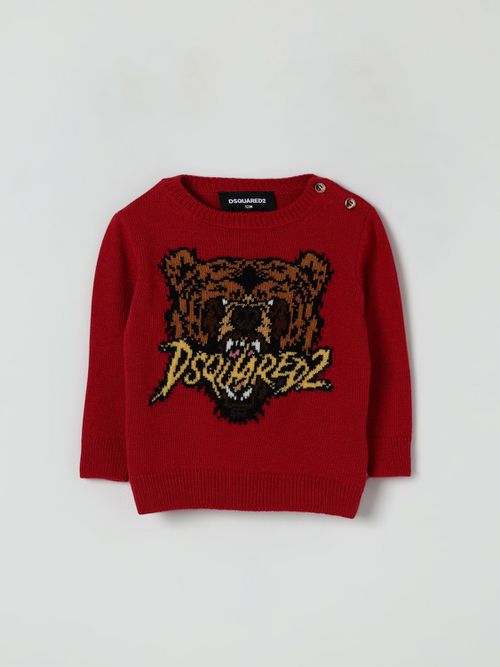 Sweater Kids color Red