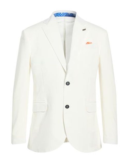 Man Blazer Off white Size 42 Polyester