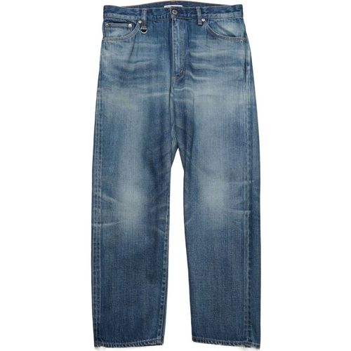 Faded-effect jean