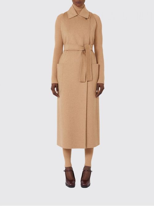 Coat Woman color Camel