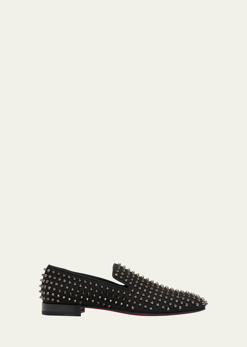 Men's Dandelion Spikes Red-Sole Loafers