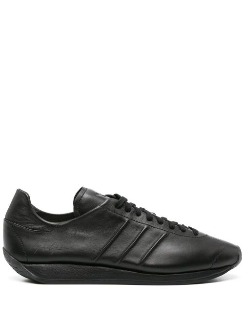 X Adidas Country leather sneakers - Black