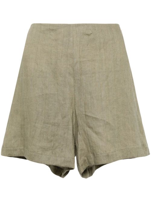 Andi linen shorts - Green
