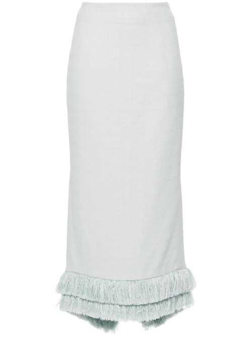 Sonia tweed pencil skirt - Blue