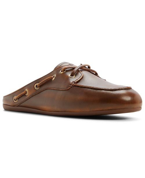 Women's Slim Boat Slip-On Mule Loafers - Brown