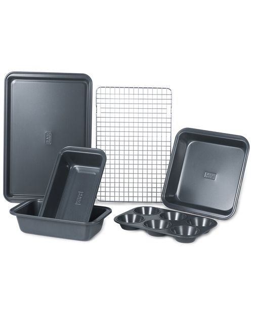 BLACK+DECKER 6pc Carbon Steel Bakeware Set