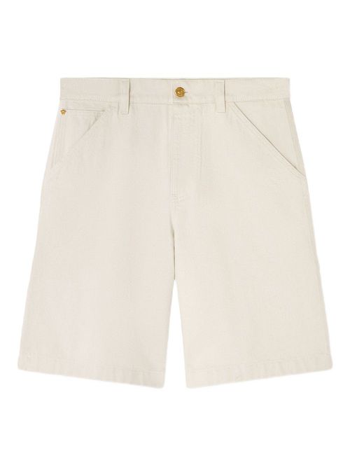 Versace Medusa Biggie denim cargo shorts - Neutrals