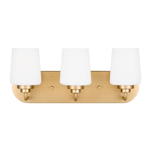 Windom 3-Light Bathroom Vanity Light in Satin Bra