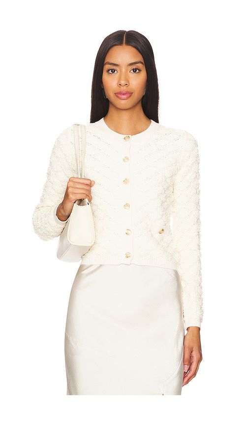 HEARTLOOM GILET KIEL en Ivory.  L. Also en