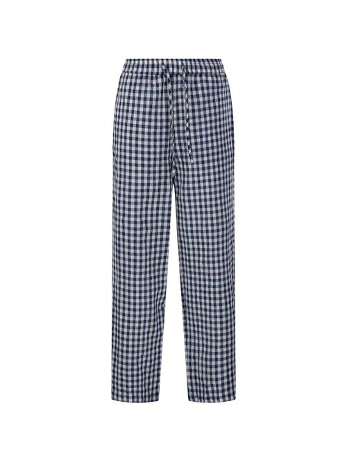 Checked Pajama Trousers