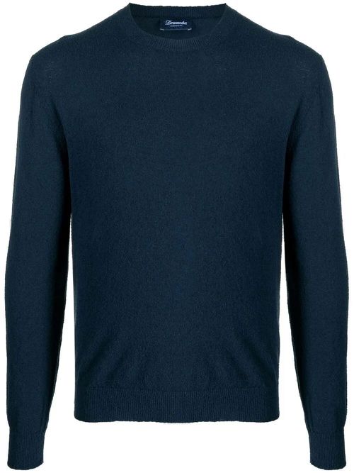 Long Sleeve Crew-Neck Logo Sweater