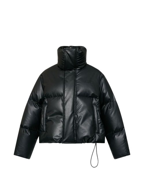 Puffed Down Jacket — Black
