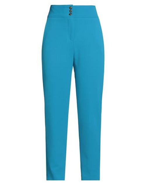 Woman Pants Azure Size 4 Polyester, Elastane