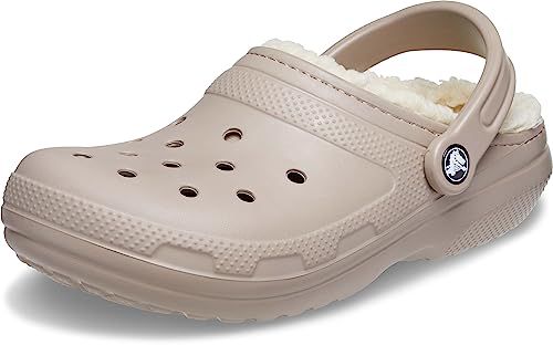 Crocs unisex adult Men's and Women's Classic Lined | Fuzzy Slippers Clog