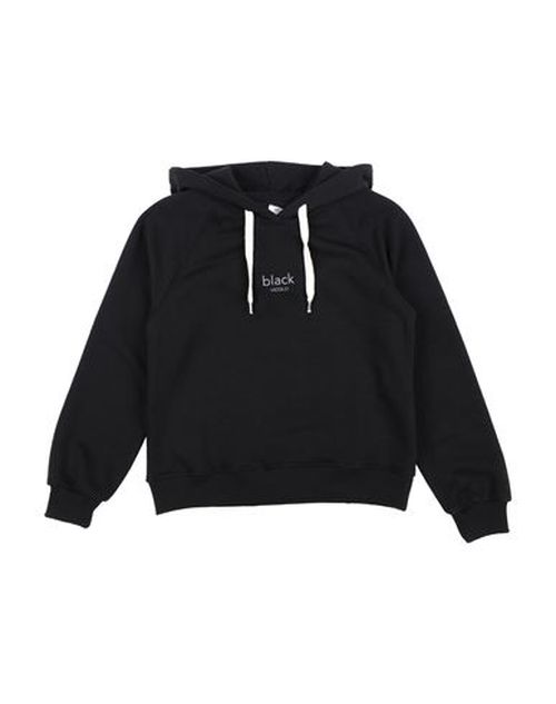 Kid Girl Sweatshirt Black Size 10 Cotton, Polyester