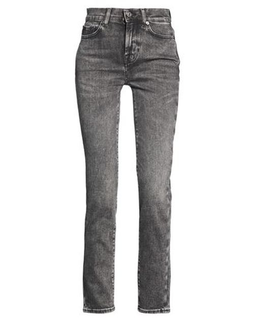 Woman Jeans Black Size 24 Cotton, Lyocell, Elastomultiester, Elastane