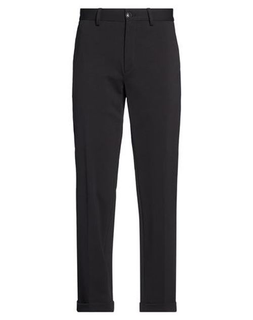 Man Pants Black Size 28 Cotton, Polyamide, Elastane