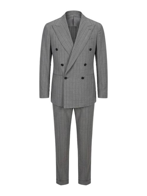 Pinstriped Suit