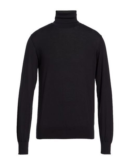 Man Turtleneck Midnight blue Size 40 Cashmere