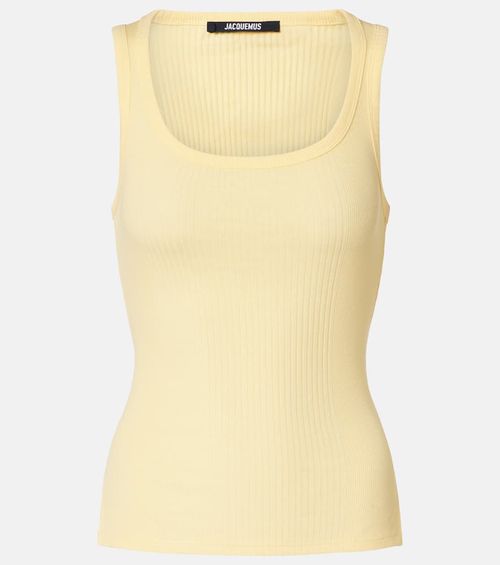 Rond Carré cotton tank top