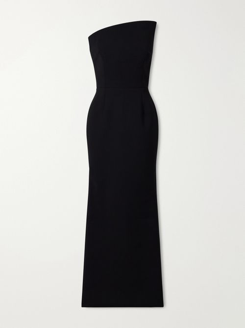 Fuji Crepe Gown - Black