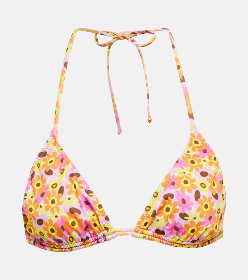 Seychelle floral bikini top