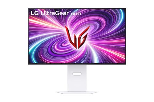 " UltraGear™ OLED Dual Mode 4K UHD 240Hz or FHD 480Hz 0. G-Sync Compatible Gaming Monitor with Built In Speaker, White