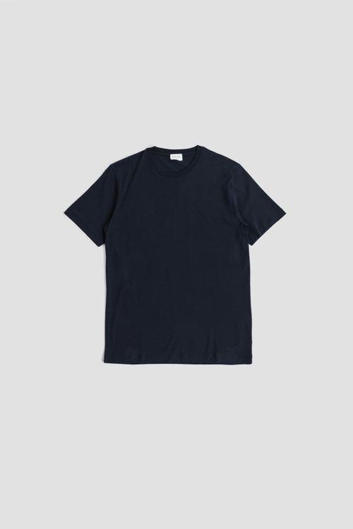 Peruvian Pima Cotton T-Shirt — Navy