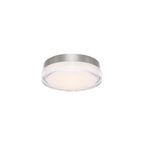 Stainless Steel LED Flush Mount from the Dot Collection