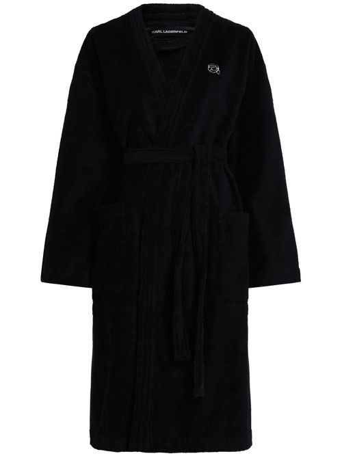 Ikon bathrobe - Black