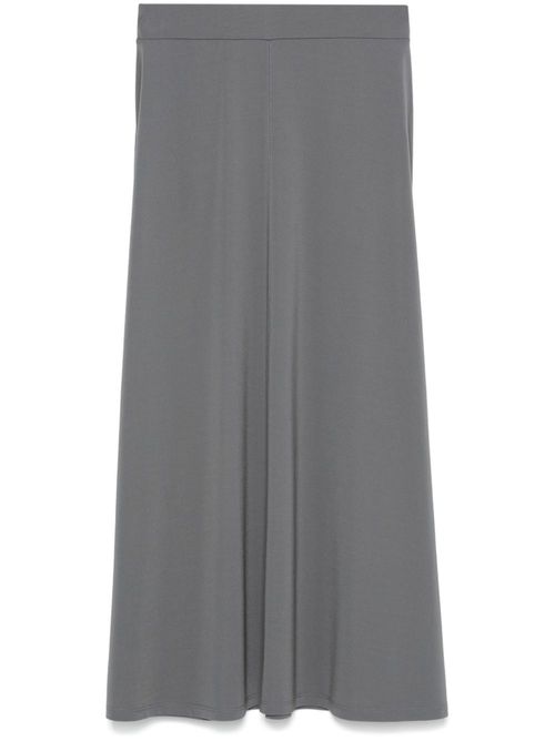 A-line midi skirt - Grey