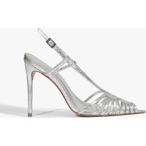 Seraphine Leather Pump - 11 / Silver / Metallic