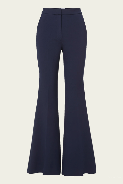 Arden Flared Pant in Navy