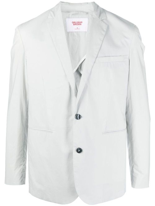 Ullock Poplin blazer - Grey