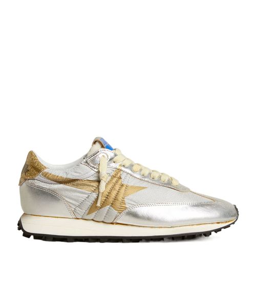Womens Marathon with silver ripstop nylon upper and gold star