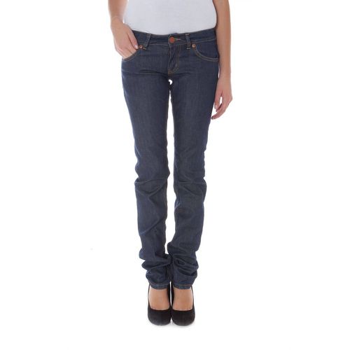 Blue Cotton Jeans & Pant - W
