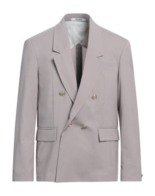 Man Blazer Taupe Size 38 Virgin Wool, Polyester, Elastane