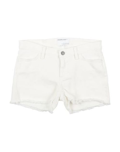 Kid Girl Shorts & Bermuda Shorts White Size 16 Organic cotton, Recycled polyester, Elastane