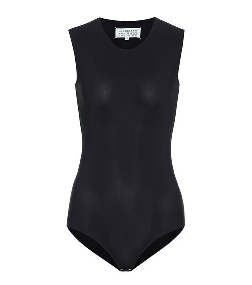 Maison Margiela Sleeveless stretch-jersey bodysuit