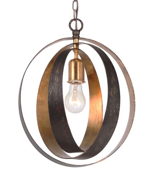 1-Light Sphere Chandelier