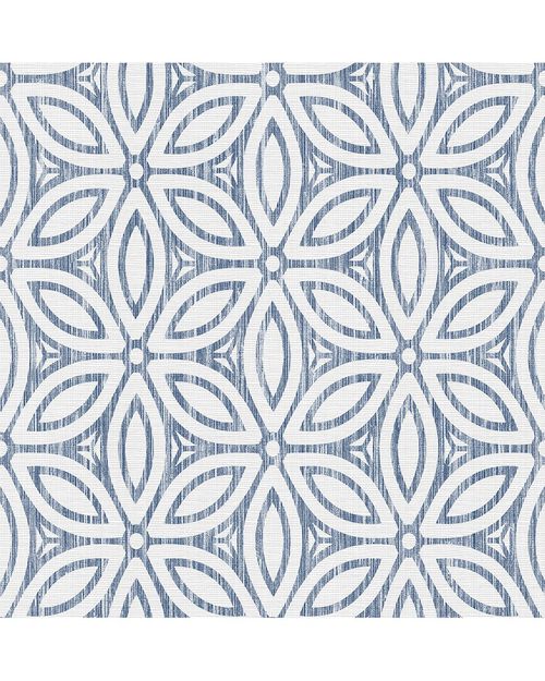 NuWallpaper Blue Hepatica Petal Peel & Stick Wallpaper
