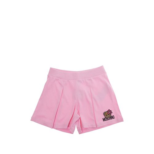 Embroidery Pleated Shorts