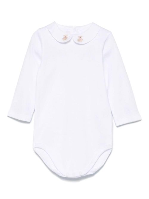 Teddy bear-motif body - White